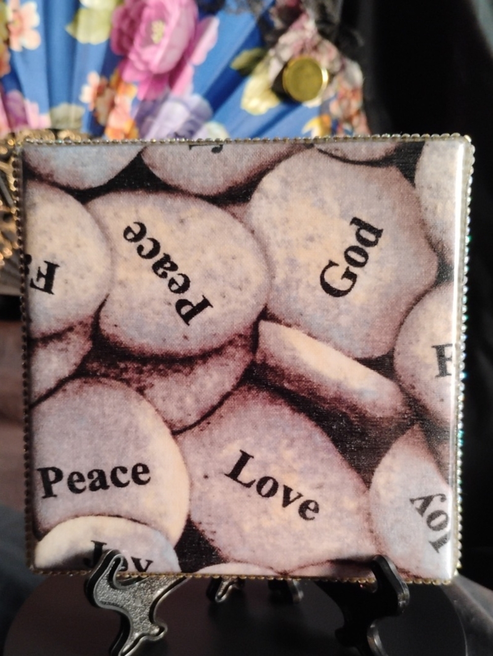 Peace Love God Decorative Art